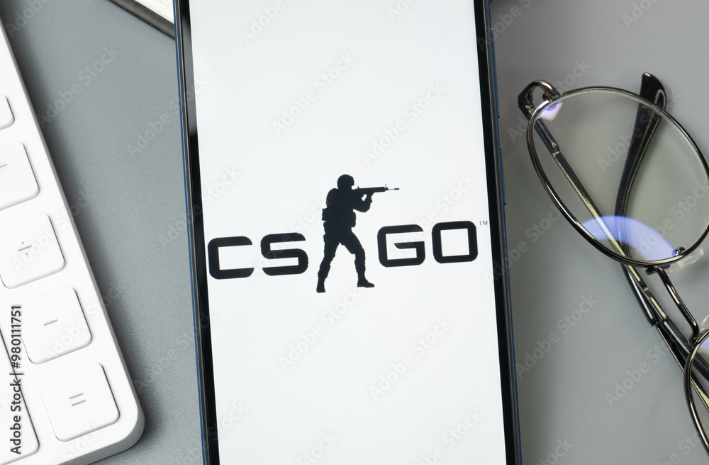 New York, USA - 30 August 2024: CSGO Logo on Phone Screen, Company Icon ...