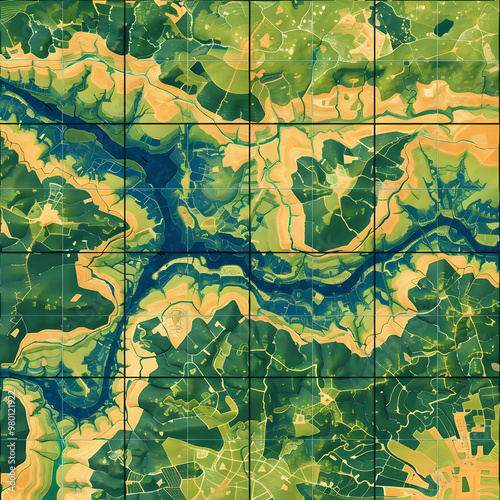 High-Resolution, Scalable Vector Tiles for Detailed Geographic Mapping and Interactive Exploration photo