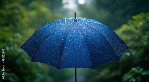 Umbrella In The Rain