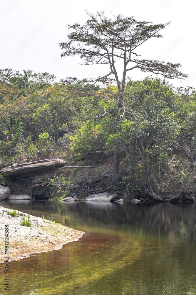 rio na cidade de Itambé do Mato Dentro, Estado de Minas Gerais, Brasil rio na cidade de Itambé do Mato Dentro, Estado de Minas Gerais, Brasil