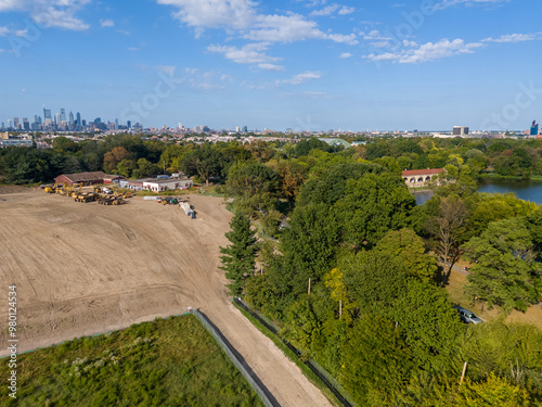 Philadelphia PA, USA- 2024, Sept 15: FDR Park Plan Renovations and Improvements