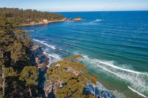 Eaglehawk Neck on the Tasman Peninsula in Tasmania, Australia photo