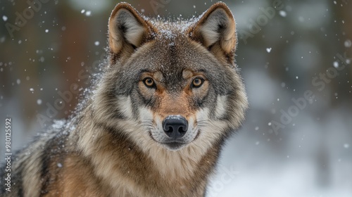 Wolf in the Snow