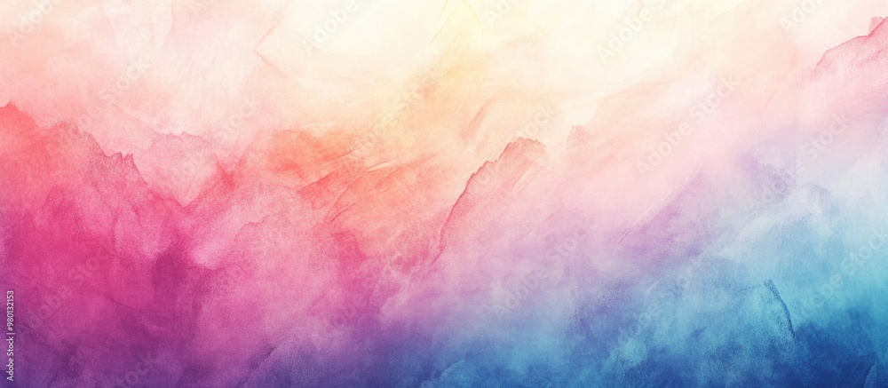 Vibrant abstract background with colorful noise effects Multi hued gradient artwork featuring pastel textures and surreal watercolor illustrations
