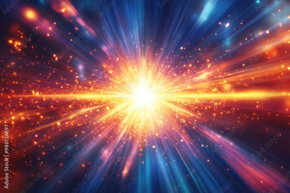 Abstract background featuring a burst of light with an explosion of rays Graphic illustration capturing dynamic energy and illumination Abstract background featuring a burst of light with an explosion of rays Graphic illustration capturing dynamic energy and illumination