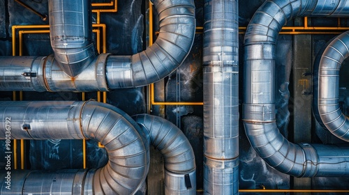 District Heating: A heating system that delivers heat from a central plant to multiple buildings, utilizing steam, hot water, or chilled water via a pipe network.
