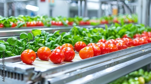 Food Processing: The method of turning raw ingredients into consumable foods using techniques such as cooking, drying, fermentation, and pasteurization for safety and flavor.
 photo
