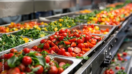 Food Processing: Involves transforming raw ingredients into edible products through techniques like cooking, drying, fermentation, and pasteurization for enhanced safety and taste.
 photo