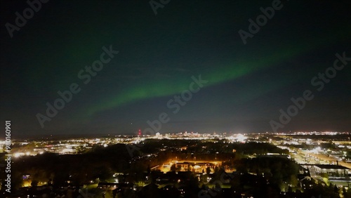 Town of Northern lights