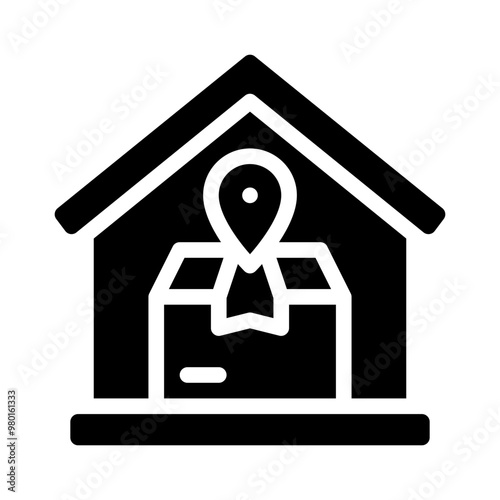 home glyph icon