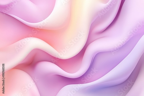 Abstract Pastel Pink and Purple Swirling Background