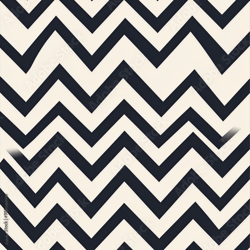 Modern chevron pattern in black and white, perfect for contemporary design projects and stylish backgrounds.