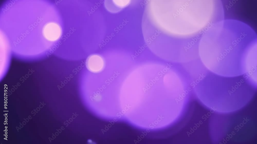 Abstract purple bokeh background