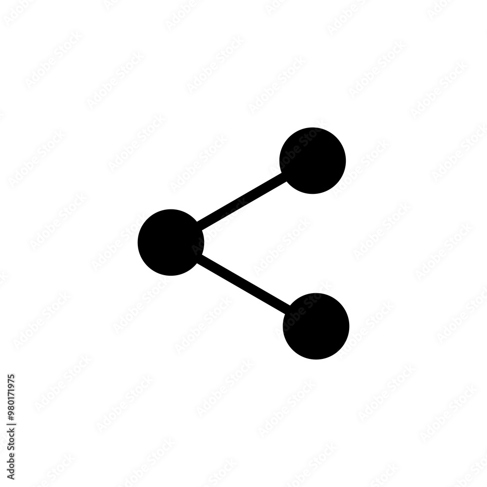 share solid icon design concept share solid icon design concept