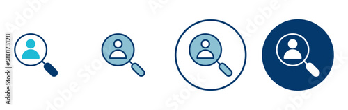 Hiring icon vector isolated on white background. Human resources concept. Recruitment. Search job vacancy icon. Hire. Find people icon