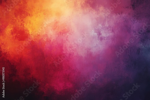 Wallpaper Mural Abstract Watercolor Background in Shades of Red, Pink, and Purple Torontodigital.ca