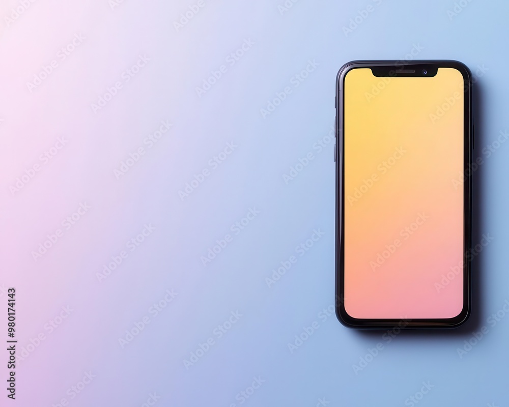 Smartphone displaying a secure wallet app with glowing payment options, advertising seamless transactions Smartphone displaying a secure wallet app with glowing payment options, advertising seamless transactions