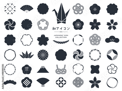ベクター_和アイコン_コレクション