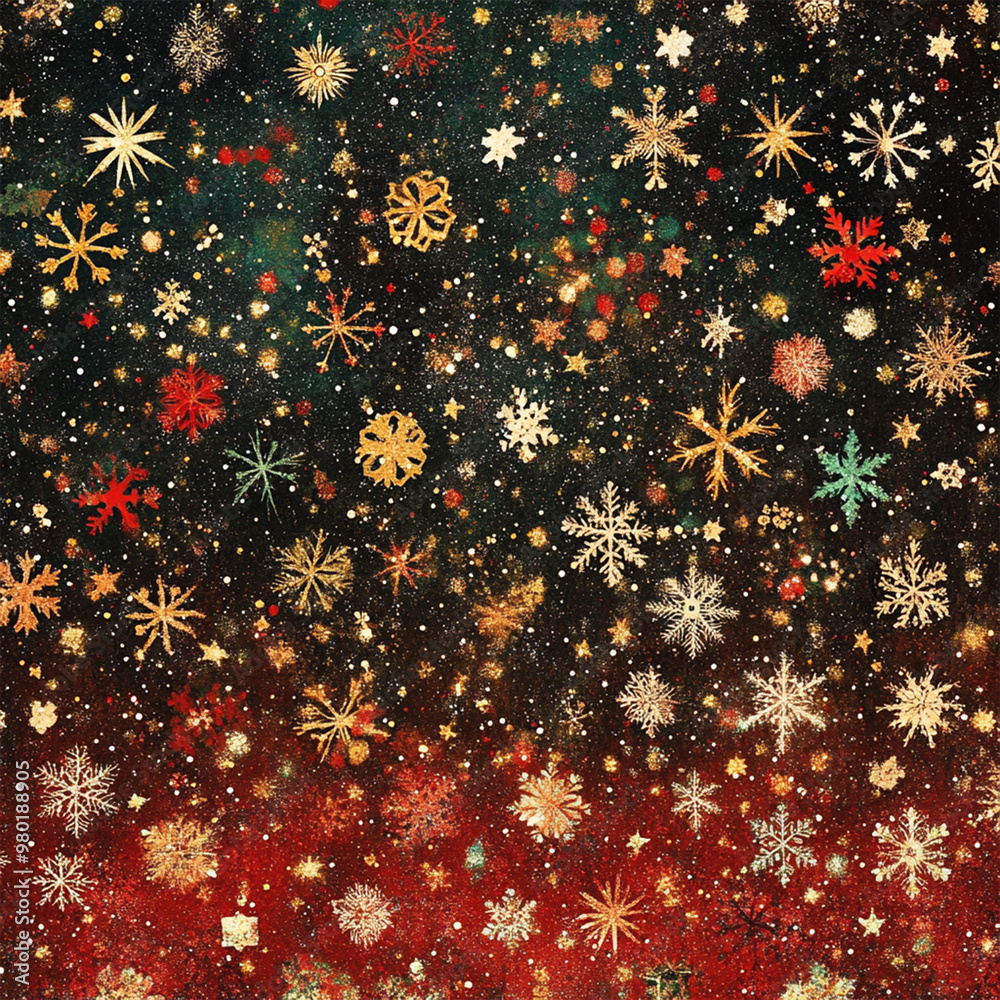 Christmas Glitter Digital Paper Christmas Glitter Digital Paper