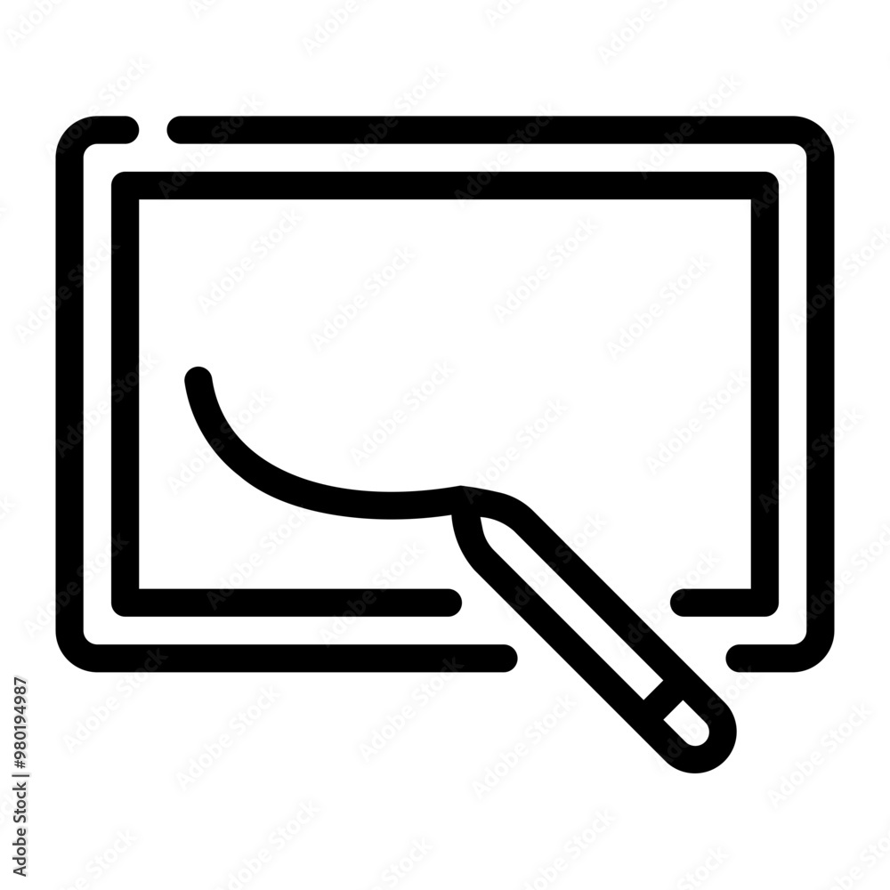 online creation line icon online creation line icon