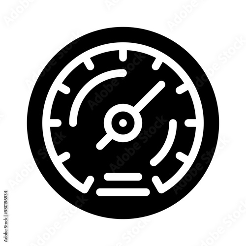 barometer glyph icon