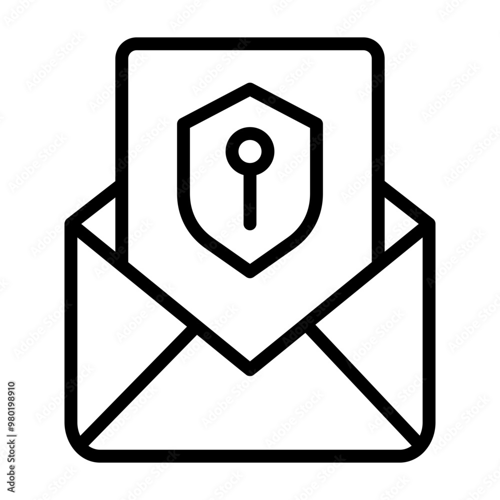 Secure Email Icon