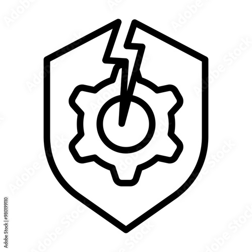 System Vulnerability Icon