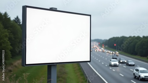 Highway Billboard Mockup for Impactful Roadside Advertising Campaigns