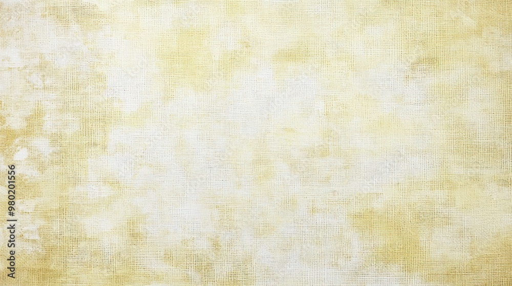 A pale yellow canvas background with a textured surface, offering a delicate and creative feel for artistic projects.