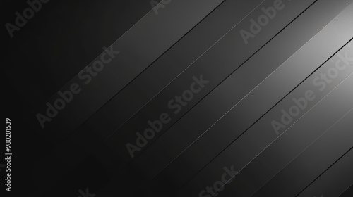 Minimalist Dark Gradient Wallpaper. Beautiful Black And Grey Wallpaper.