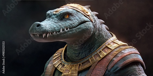 3D animated sobek photo