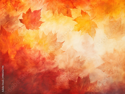 Gorgious Abstract fall or autumn red and orange background concept with mottle