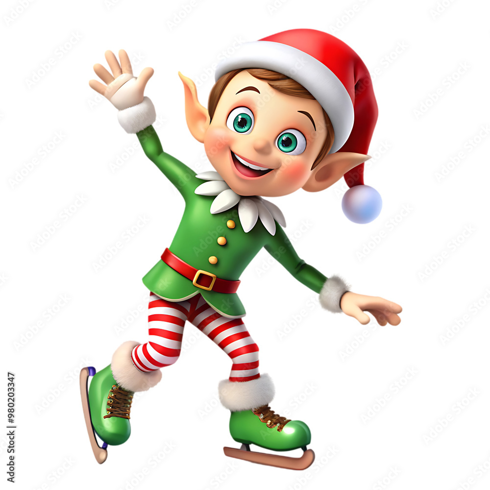 Little christmas character