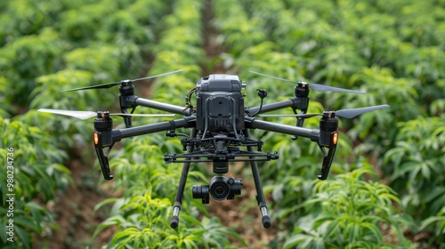 Agricultural Technology: The utilization of technology in farming practices, featuring precision agriculture, effective irrigation systems, and automation to enhance productivity. 