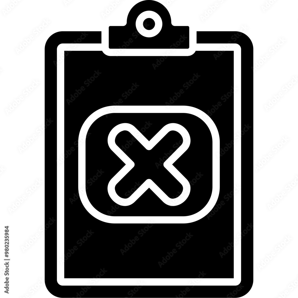 Obraz premium Rejected Icon