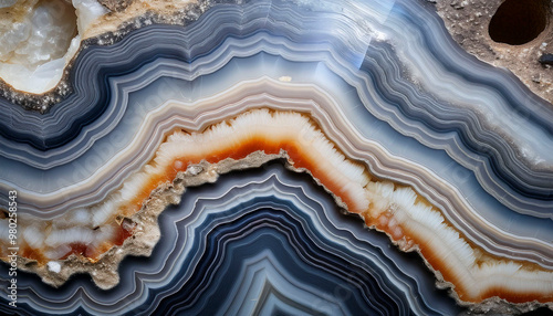 stone pattern(agate) background, abstract gray background 