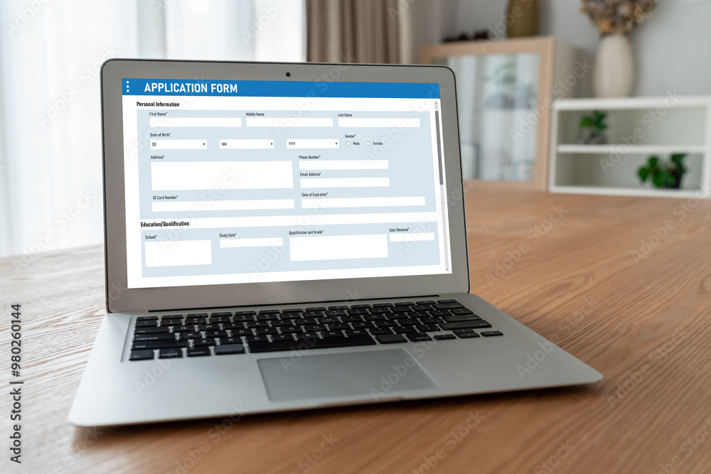 Online application form for modish registration on the internet website Online application form for modish registration on the internet website