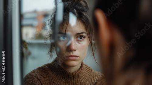 Contemplation and identity: exploring depersonalization disorder in reflective moments photo