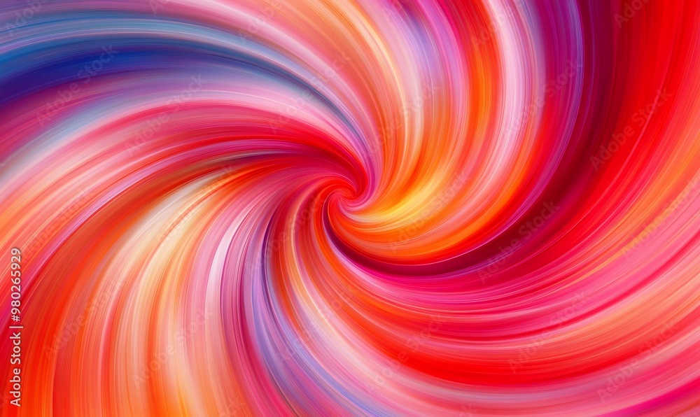 Radial gradient with warm, fiery colors radiating from the center.
