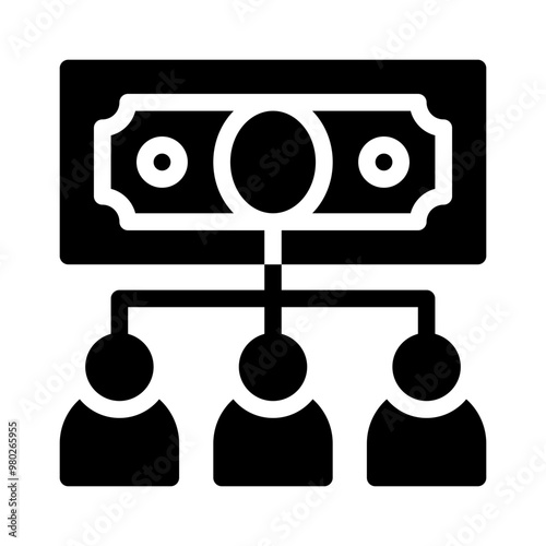 dividend glyph icon