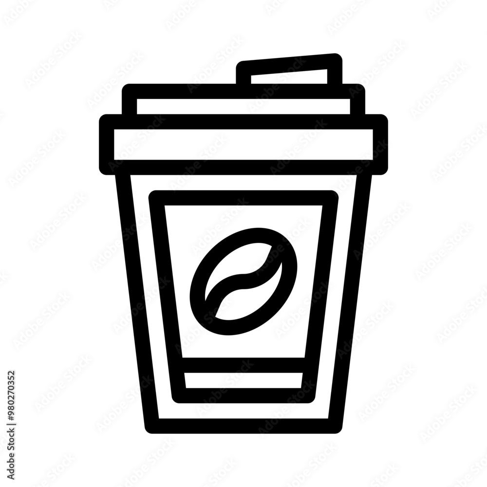 coffee line icon coffee line icon