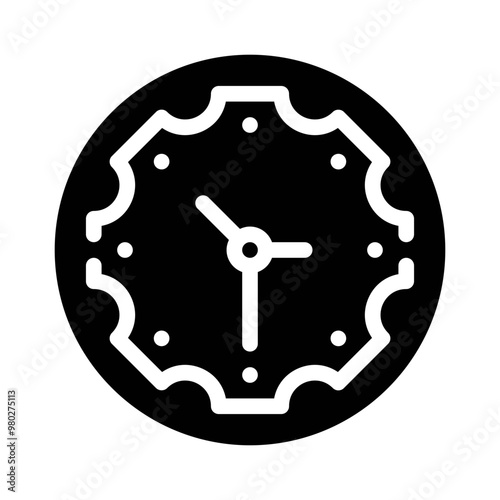 timepiece glyph icon