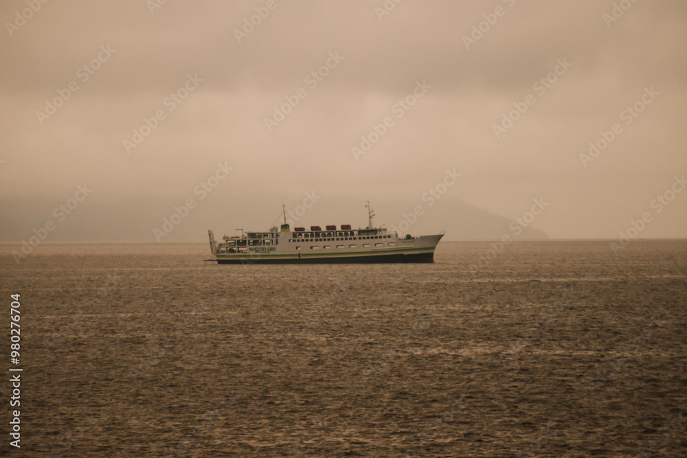 Obraz premium cargo ship and ports
