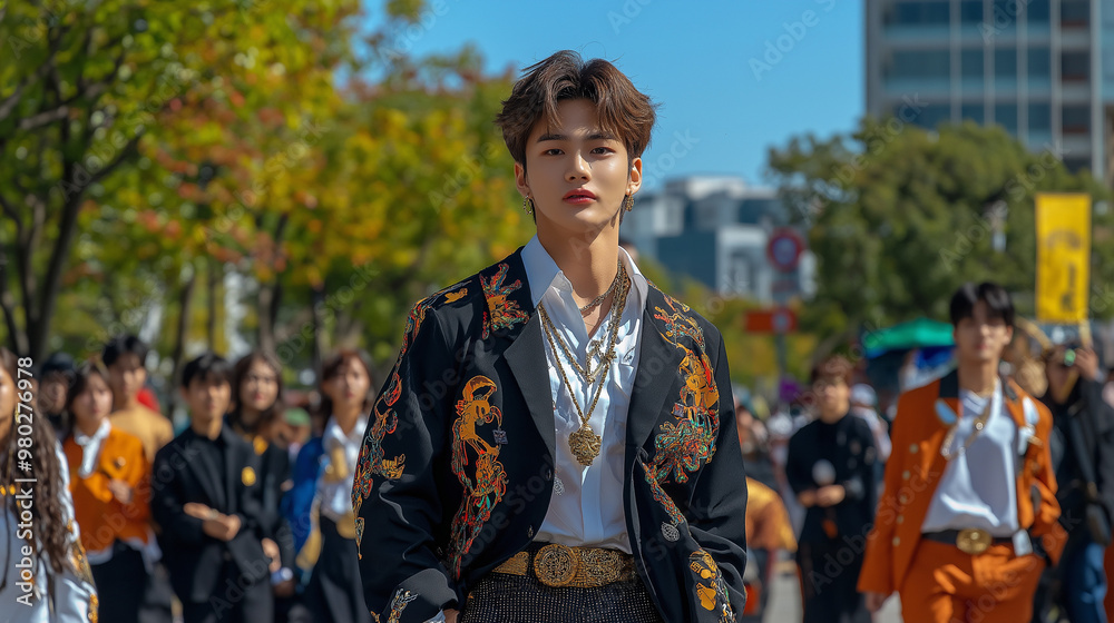 Fototapeta premium kpop idol