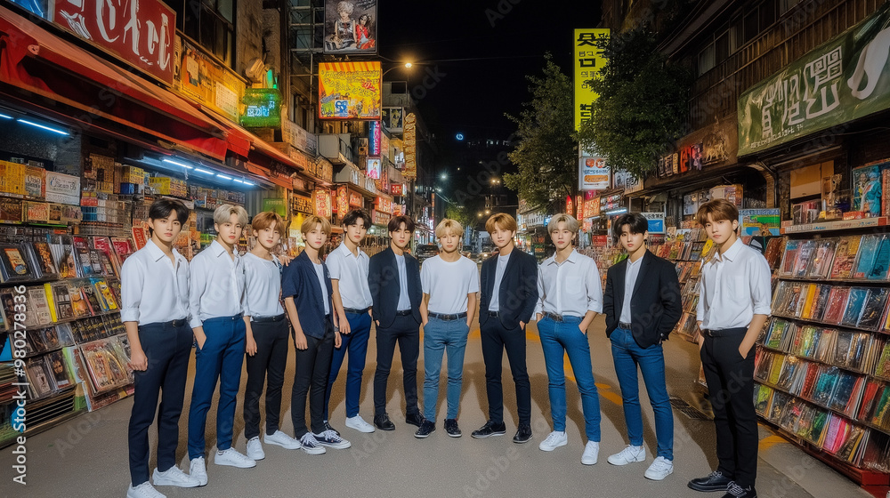 Obraz premium kpop idol