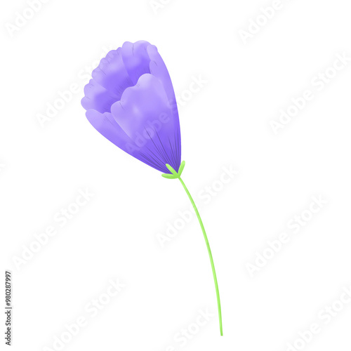 blue flower