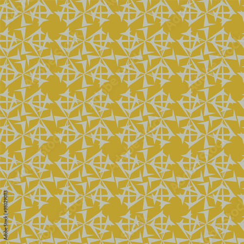 Seamless geometric ornamental vector pattern. Abstract background.