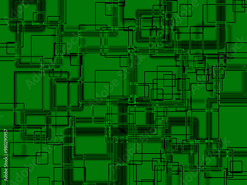 Cyber ​​material_background image_green