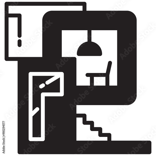 Modern Architecture Design Building Icon