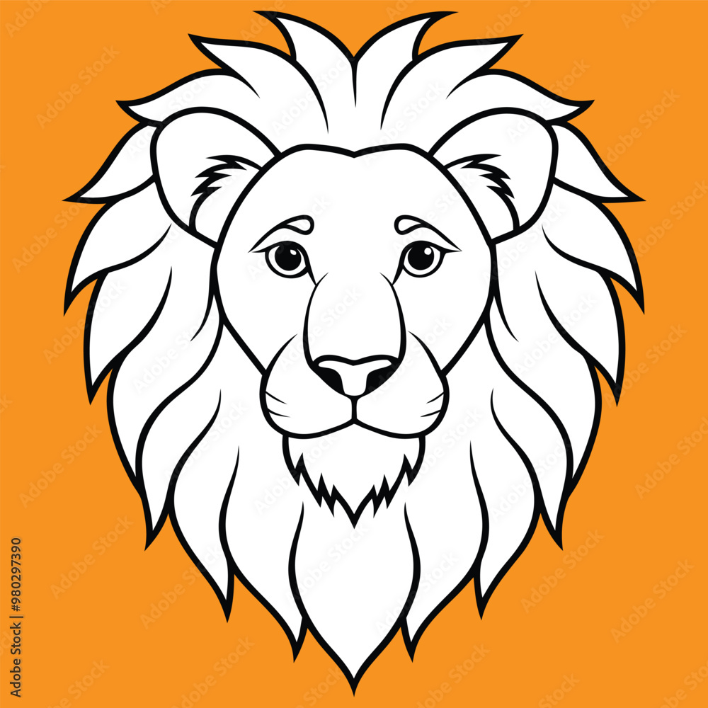 lion vector illustration art head design lion vector illustration art head design